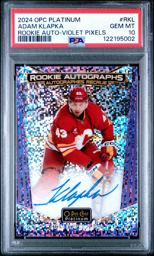 2024-25 O-Pee-Chee Platinum O-Pee-Chee #RKL Adam Klapka 65 Raw trading card