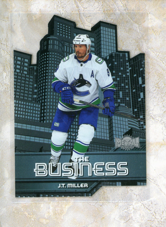 2023-24 Metal Universe Metal Universe #17 J.T. Miller Raw trading card