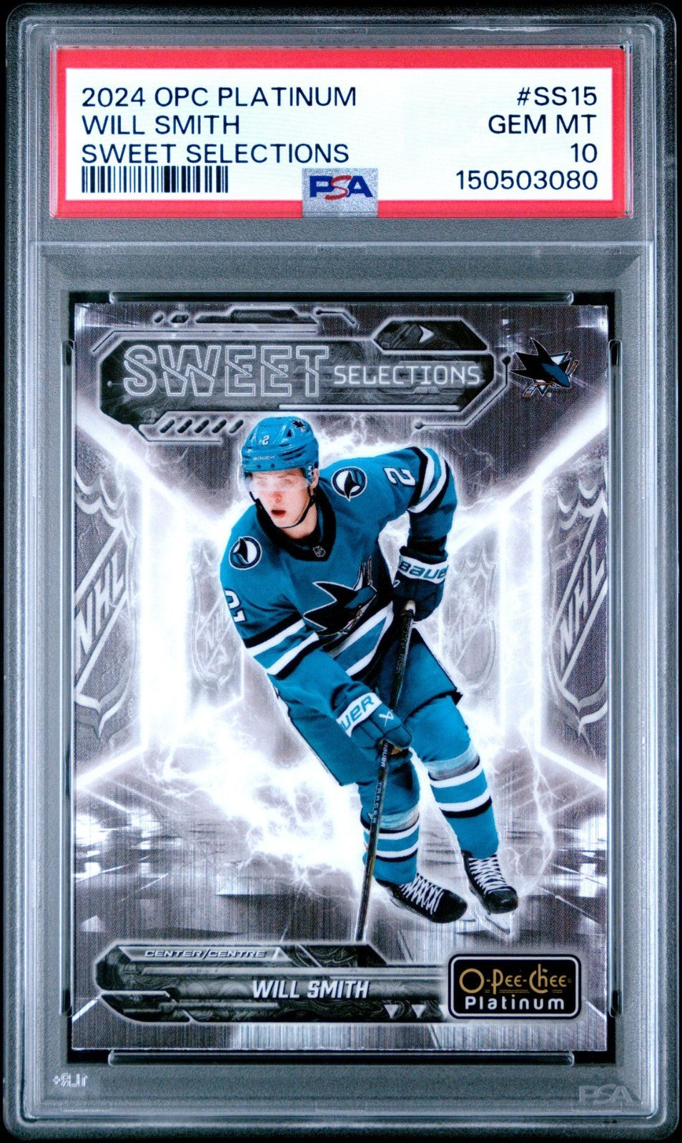 2024-25 O-Pee-Chee Platinum O-Pee-Chee Platinum #SS-15 Will Smith PSA 10 Graded trading card