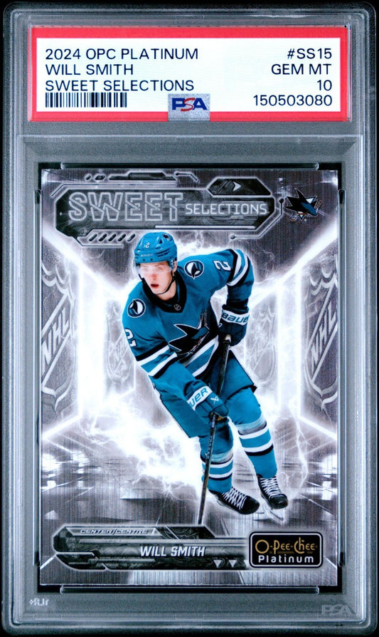 2024-25 O-Pee-Chee Platinum O-Pee-Chee Platinum #SS-15 Will Smith PSA 10 Graded trading card