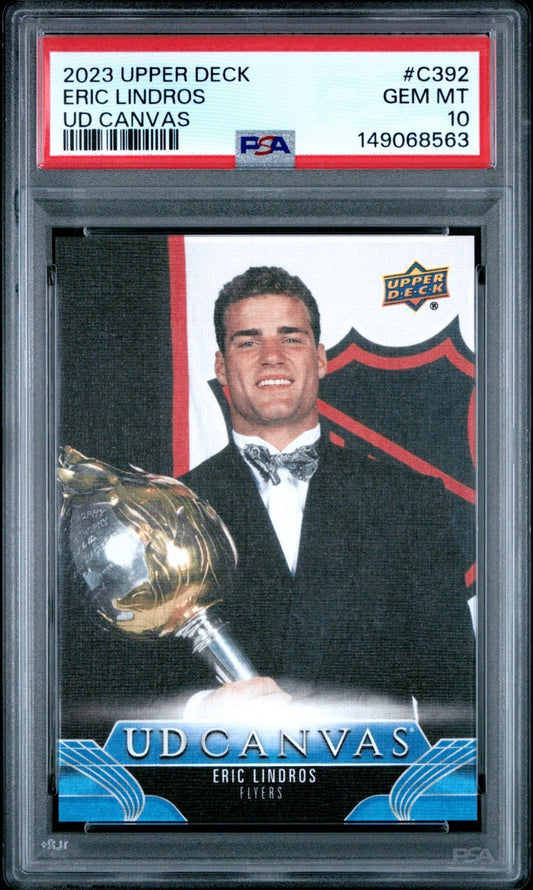 2023-24 Upper Deck Upper Deck #C392 Eric Lindros PSA 10 Graded trading card
