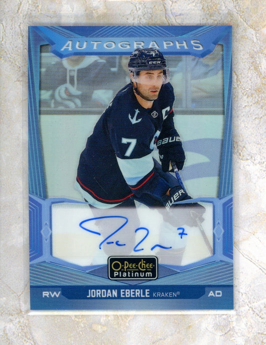 2024-25 O-Pee-Chee Platinum O-Pee-Chee Platinum #BAJE Jordan Eberle Raw trading card