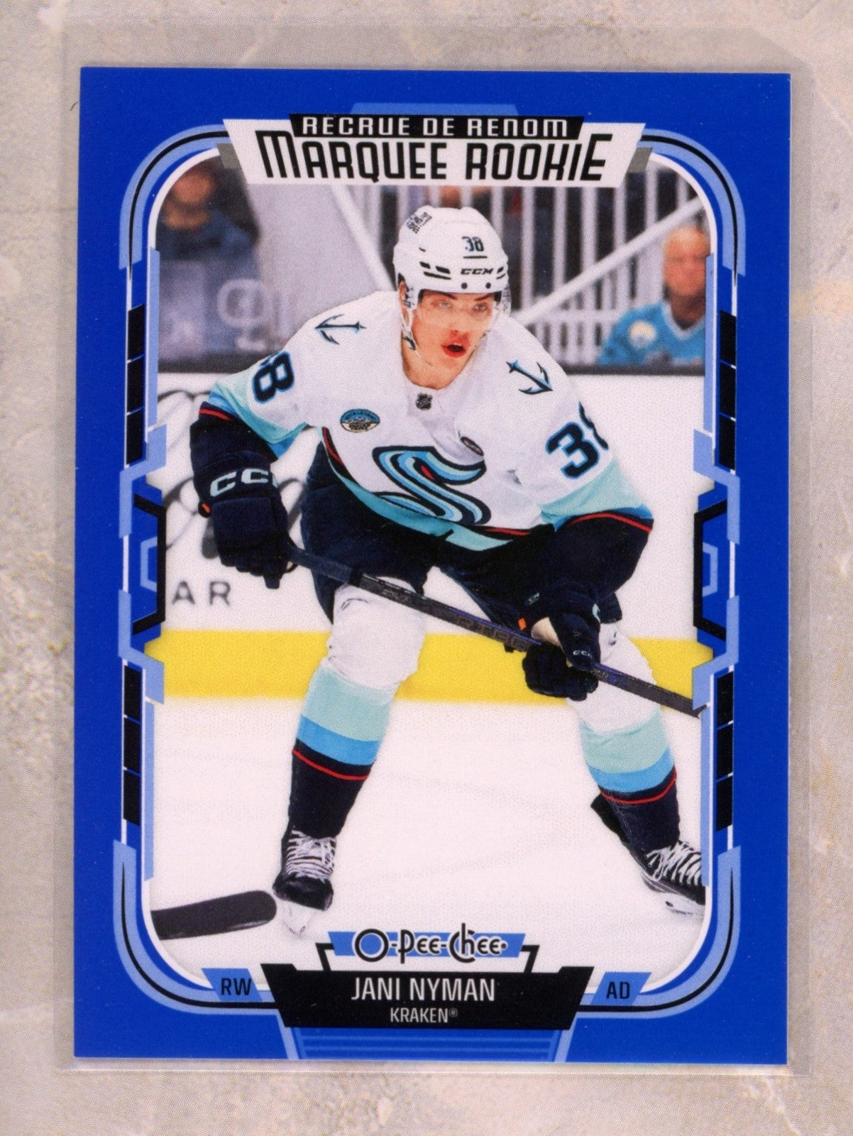 2025-26 O-Pee-Chee O-Pee-Chee #350 Jani Nyman Ultra Rare Raw trading card