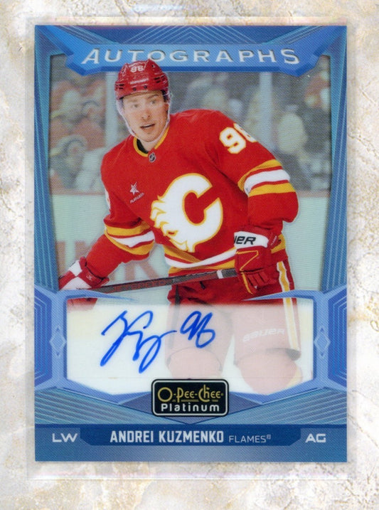 2024-25 O-Pee-Chee Platinum O-Pee-Chee Platinum #BAAK Andrei Kuzmenko Raw trading card