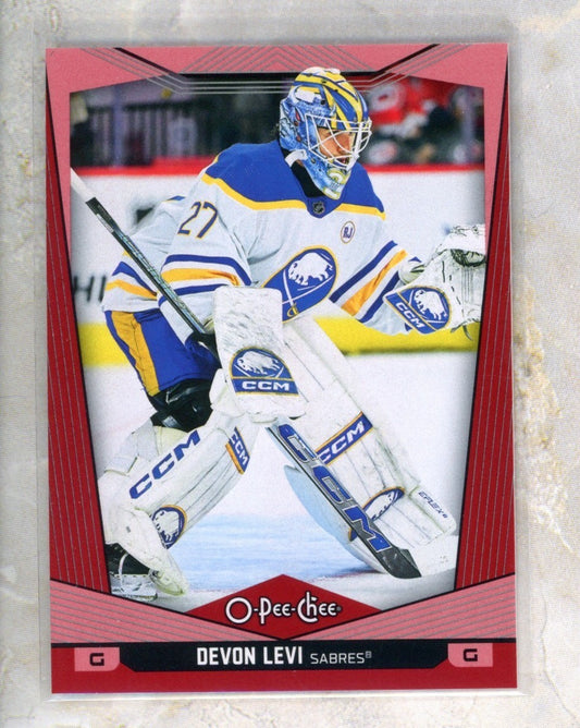 2024-25 O-Pee-Chee O-Pee-Chee #455 Devon Levi Raw trading card