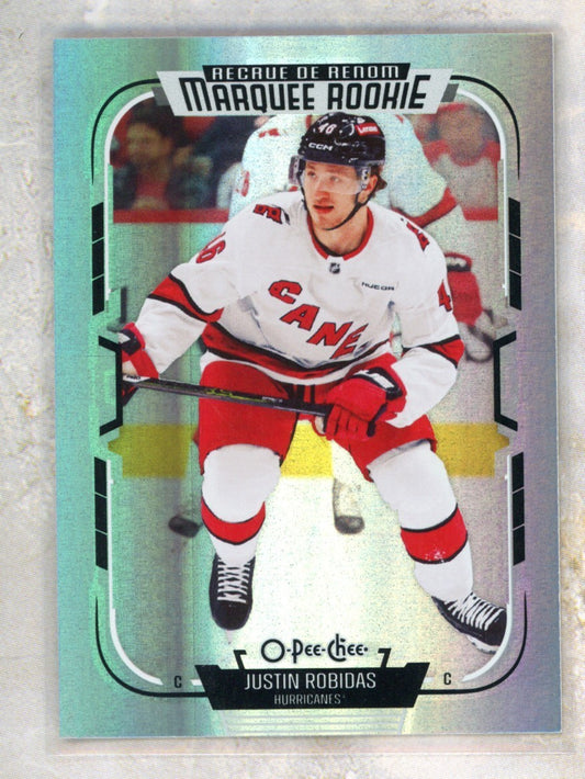 2025-26 O-Pee-Chee O-Pee-Chee #574 Justin Robidas 350 Raw trading card