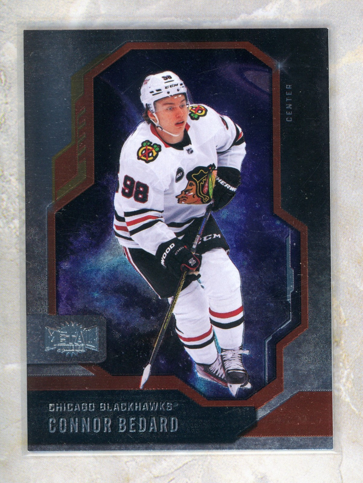 2024-25 Metal Universe Metal Universe #28 Connor Bedard Raw trading card