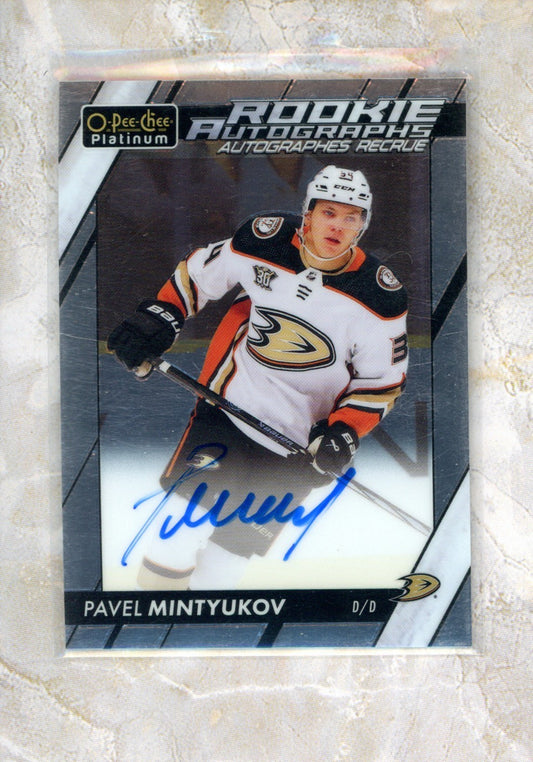 2023-24 O-Pee-Chee Platinum O-Pee-Chee Platinum #RPM Pavel Mintyukov Raw trading card