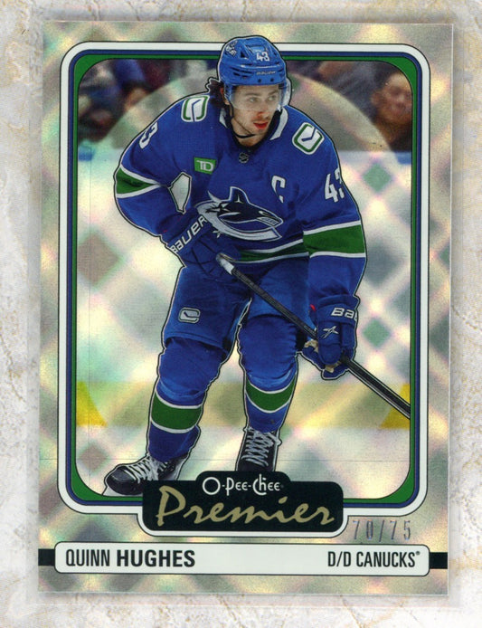 2024-25 O-Pee-Chee O-Pee-Chee #P25 Quinn Hughes Raw trading card
