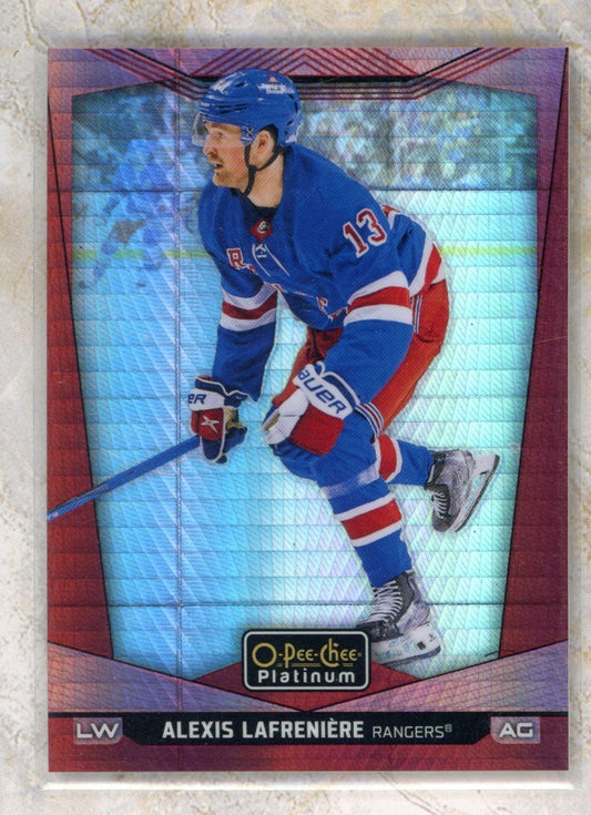 2024-25 O-Pee-Chee O-Pee-Chee Platinum #110 Alexis Lafreniere 199 Raw trading card