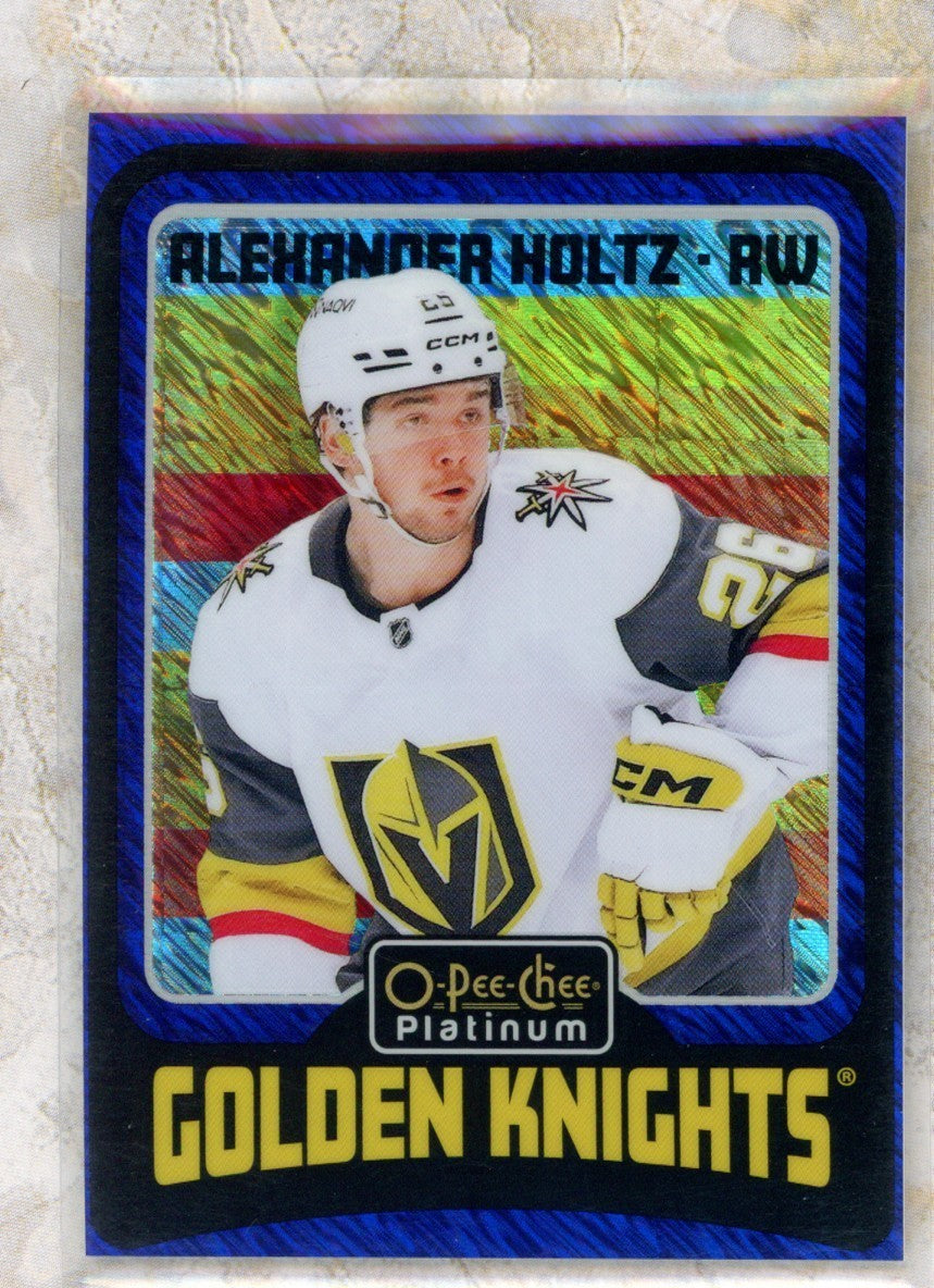 2024-25 O-Pee-Chee O-Pee-Chee Platinum #R60 Alexander Holtz 100 Raw trading card