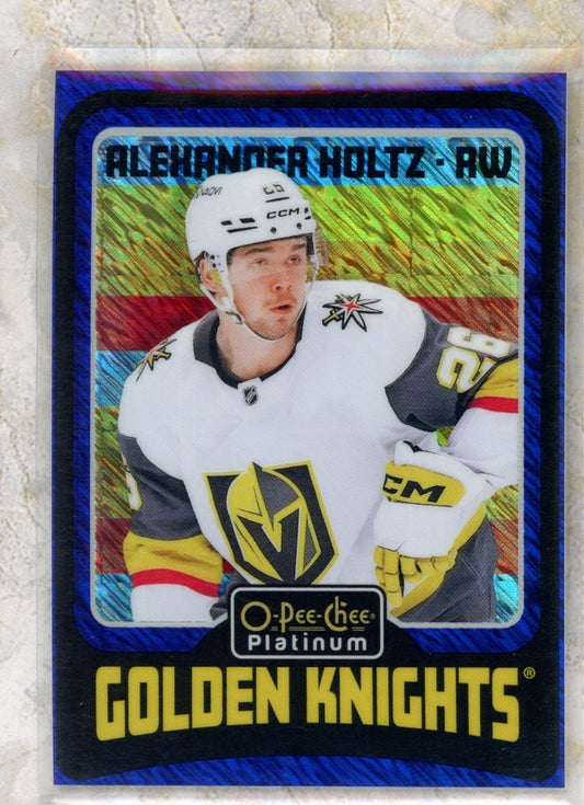 2024-25 O-Pee-Chee O-Pee-Chee Platinum #R60 Alexander Holtz 100 Raw trading card