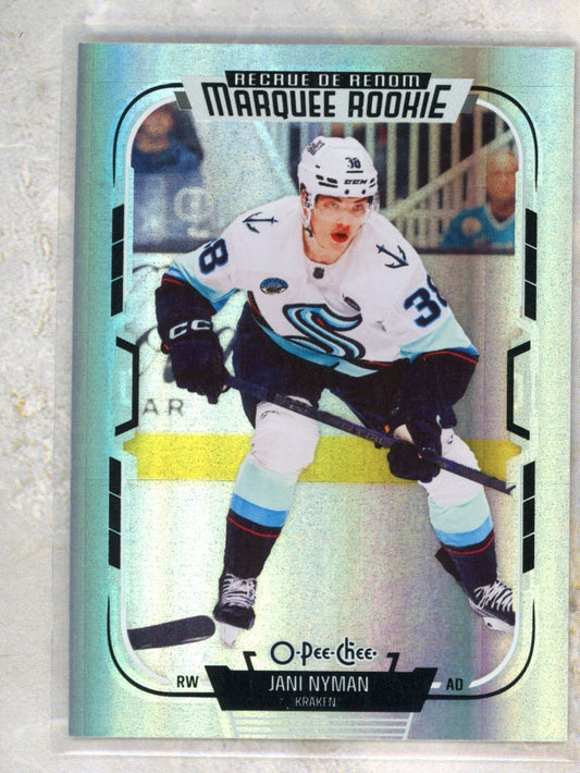 2025-26 O-Pee-Chee O-Pee-Chee #568 Jani Nyman 350 Raw trading card