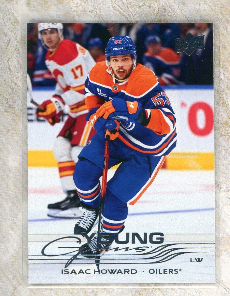 2025-26 Upper Deck Upper Deck #469 Isaac Howard Raw trading card