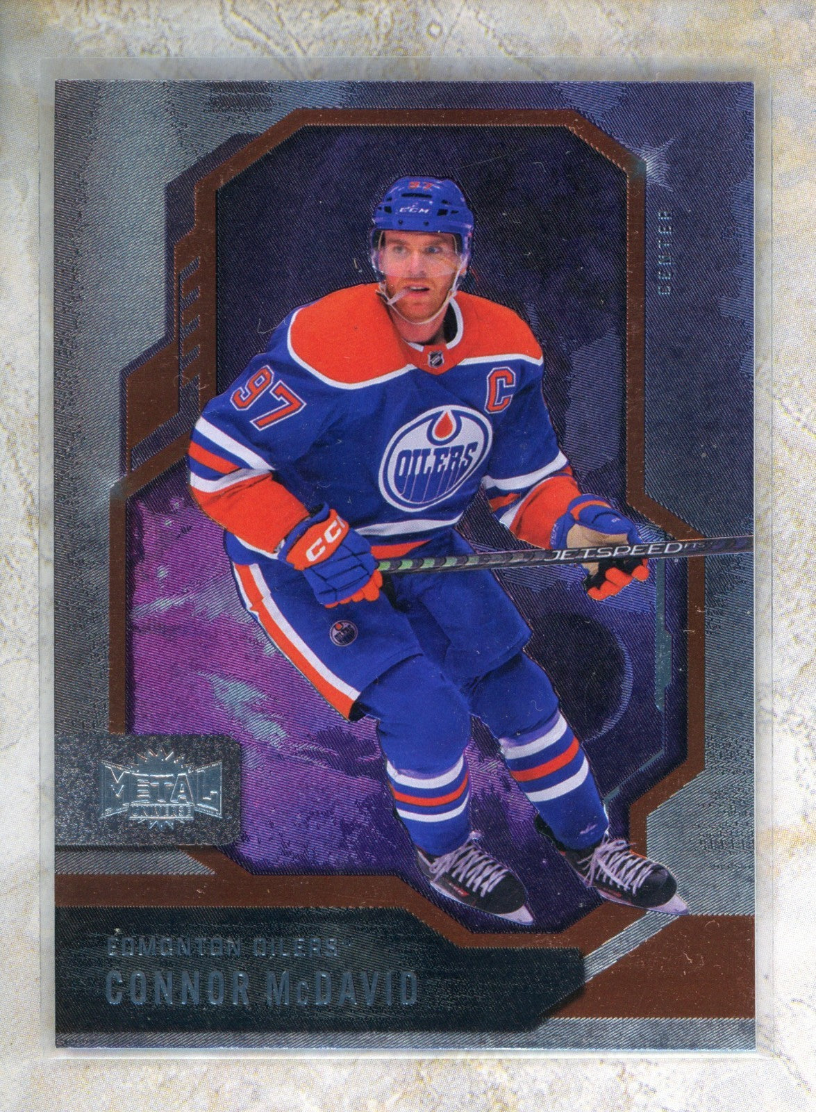2024-25 Metal Universe Metal Universe #75 Connor McDavid Raw trading card