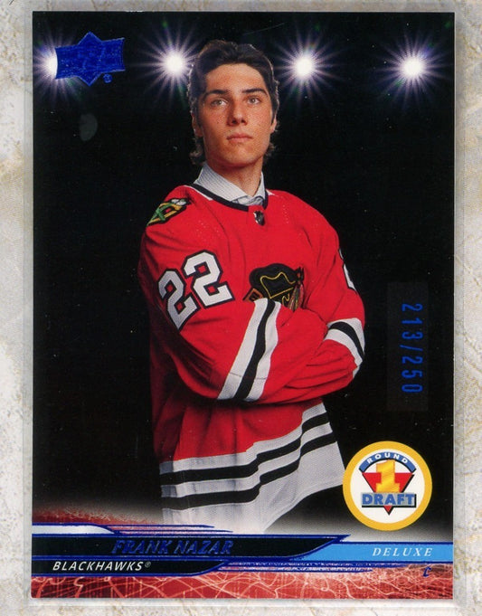 2024-25 Upper Deck Upper Deck #731 Frank Nazar 250 Raw trading card