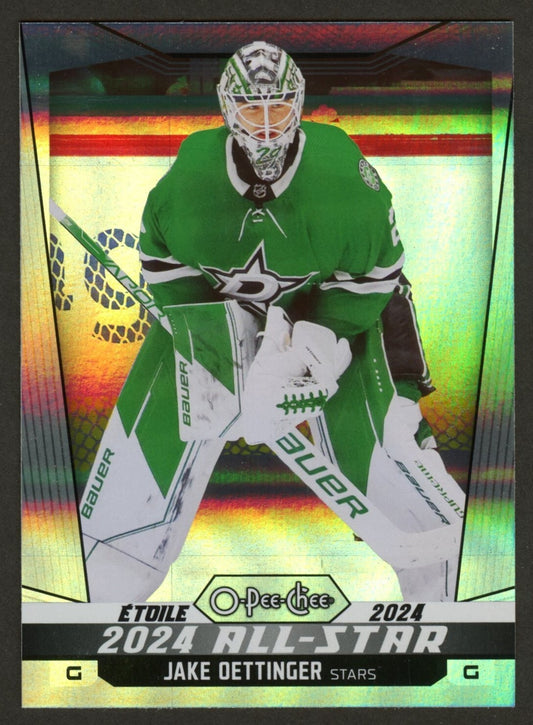 2024-25 O-Pee-Chee O-Pee-Chee #515 Jake Oettinger 350 Raw trading card