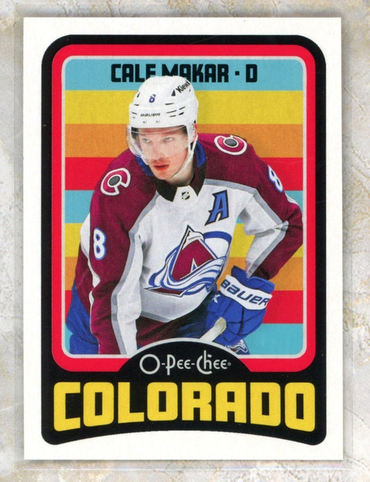 2024-25 O-Pee-Chee O-Pee-Chee #69 Cale Makar Raw trading card