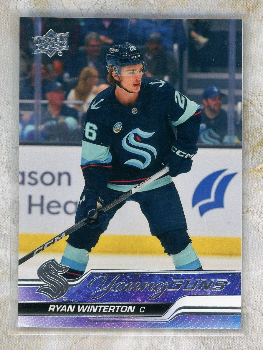 2023-24 Upper Deck Upper Deck #708 Ryan Winterton Raw trading card