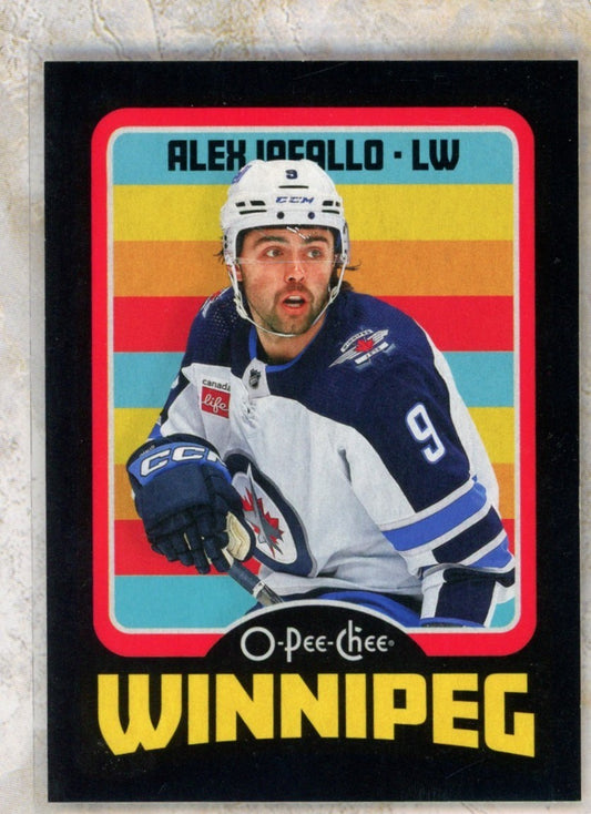 2024-25 O-Pee-Chee O-Pee-Chee #398 Alex Iafallo 100 Raw trading card