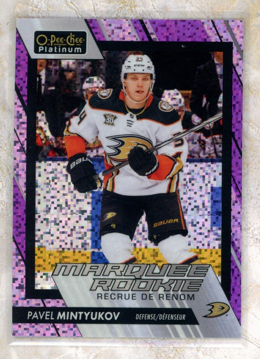 2023-24 O-Pee-Chee Platinum O-Pee-Chee #223 Pavel Mintyukov 299 Raw trading card