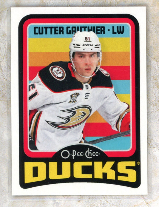 2024-25 O-Pee-Chee O-Pee-Chee #546 Cutter Gauthier Raw trading card