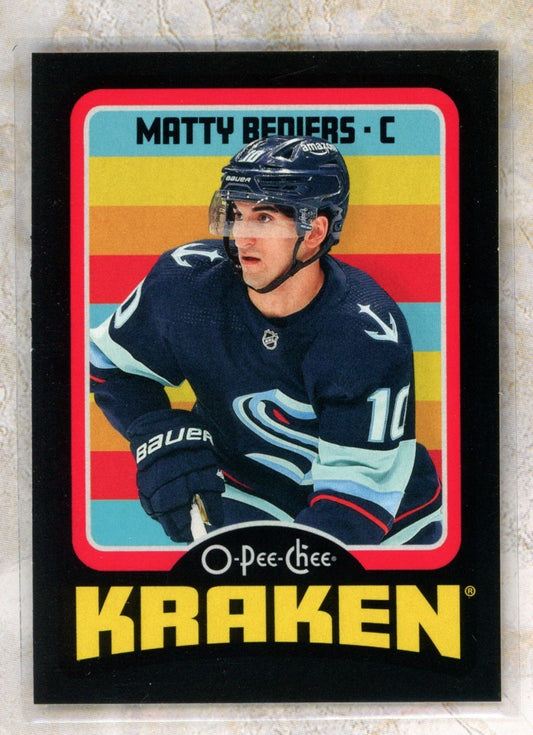 2024-25 O-Pee-Chee O-Pee-Chee #473 Matty Beniers 100 Raw trading card