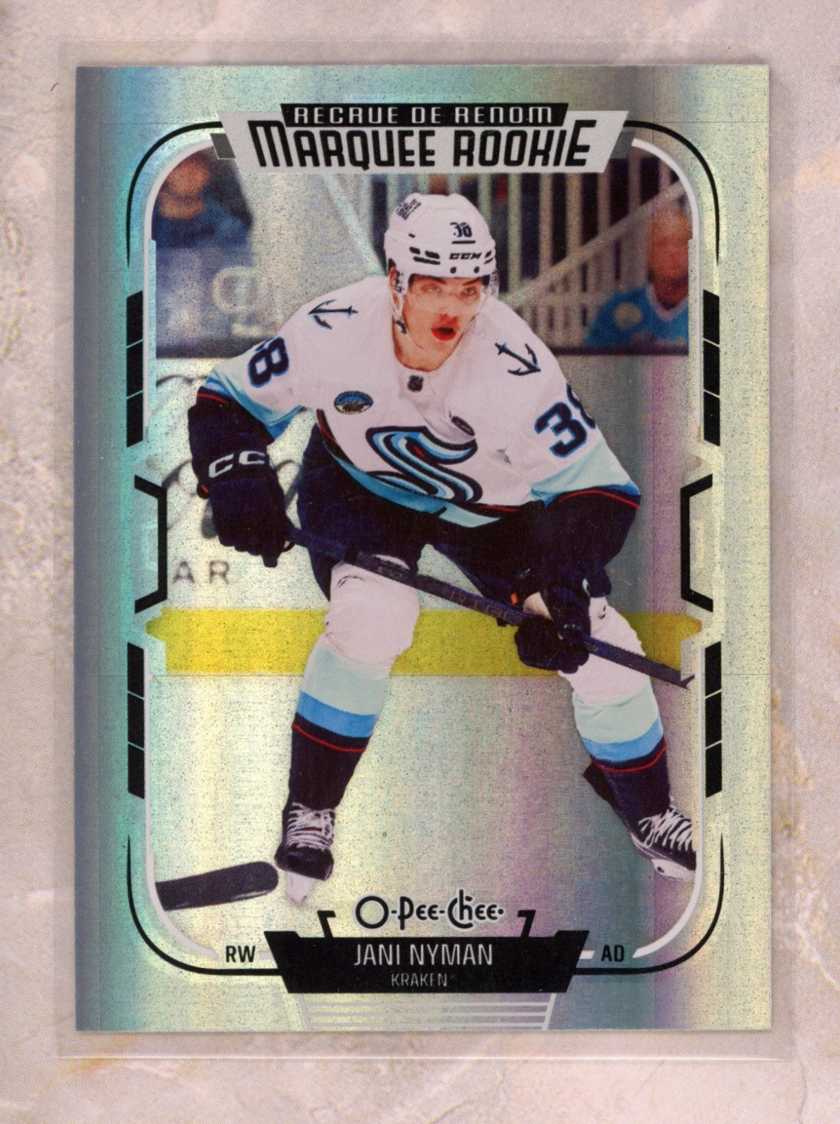2025-26 O-Pee-Chee O-Pee-Chee #350 Jani Nyman MAR Raw trading card