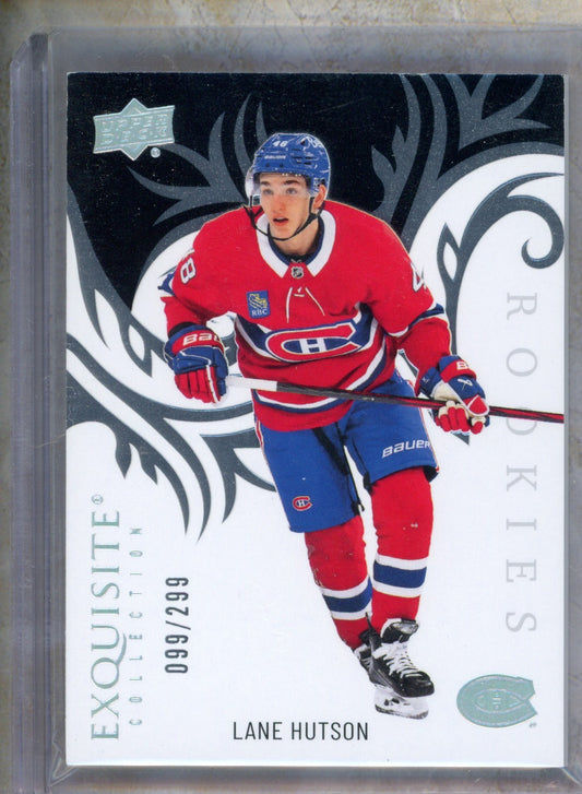 2024-25 Upper Deck Ice Upper Deck Ice #R37 Lane Hutson 299 Raw trading card