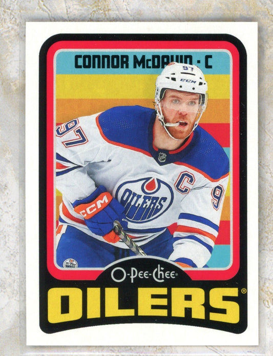 2024-25 O-Pee-Chee O-Pee-Chee #24 Connor McDavid Raw trading card