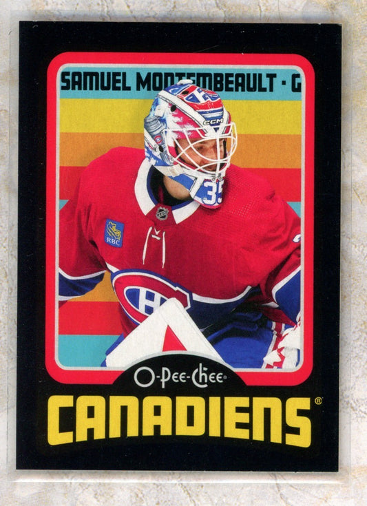 2024-25 O-Pee-Chee O-Pee-Chee #385 Samuel Montembeault 100 Raw trading card