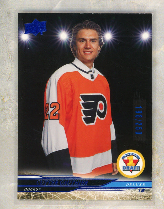 2024-25 Upper Deck Upper Deck #733 Cutter Gauthier 250 Raw trading card