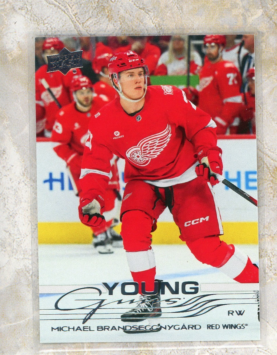 2025-26 Upper Deck Upper Deck #492 Michael Brandsegg-Nygard Raw trading card