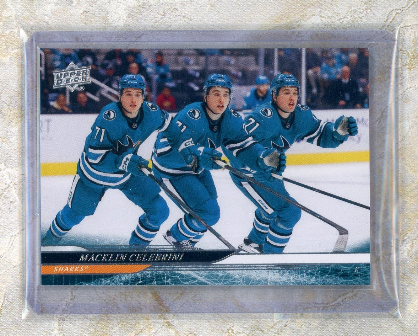 2024-25 Upper Deck Upper Deck Extended Series #TE-11 Macklin Celebrini Raw trading card