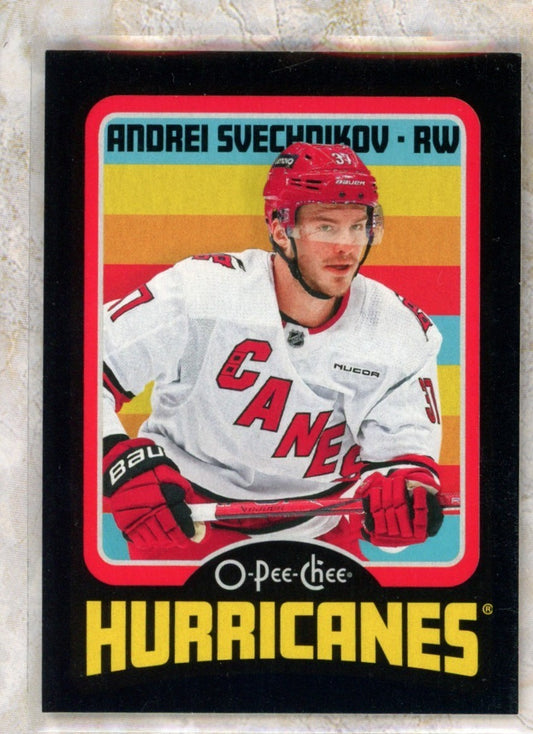 2024-25 O-Pee-Chee O-Pee-Chee #307 Andrei Svechnikov 100 Raw trading card