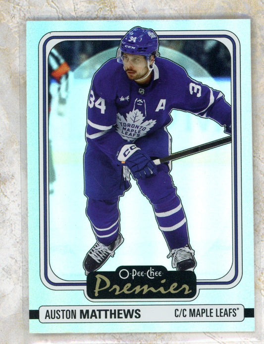 2024-25 O-Pee-Chee O-Pee-Chee #P12 Auston Matthews Raw trading card