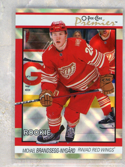 2025-26 O-Pee-Chee O-Pee-Chee #P98 Michael Brandsegg-Nygard 75 Raw trading card