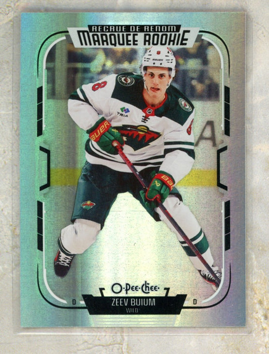 2025-26 O-Pee-Chee O-Pee-Chee #543 Zeev Buium Minnesota Wild Raw trading card