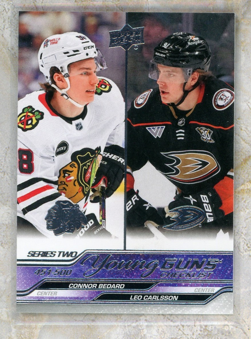 2023-24 Upper Deck Upper Deck #500 Connor Bedard Raw trading card