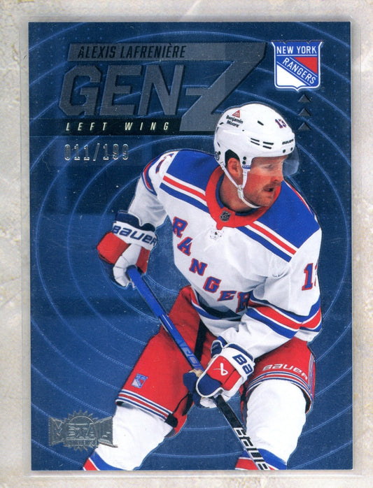 2024-25 Metal Universe Metal Universe #GZ7 Alexis Lafreniere 199 Raw trading card