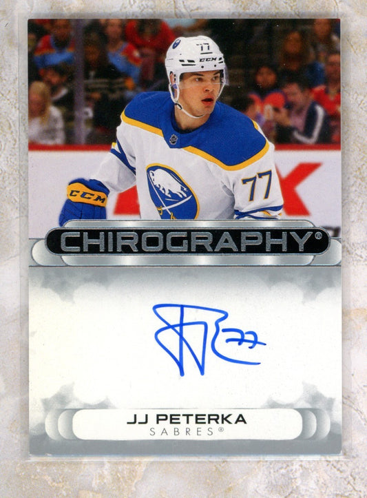 2023-24 Sp Authentic SP Authentic #CJP JJ Peterka Raw trading card