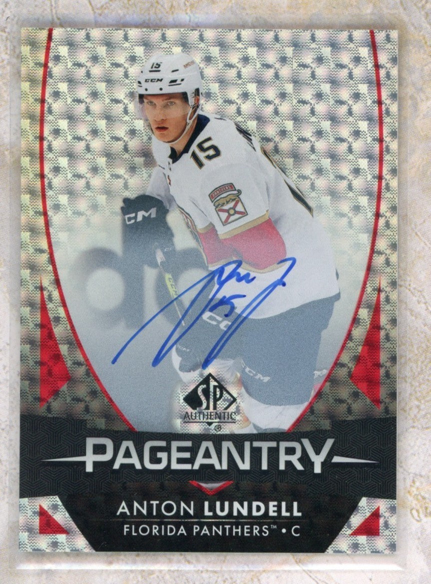 2023-24 Sp Authentic SP Authentic #P32 Anton Lundell Raw trading card