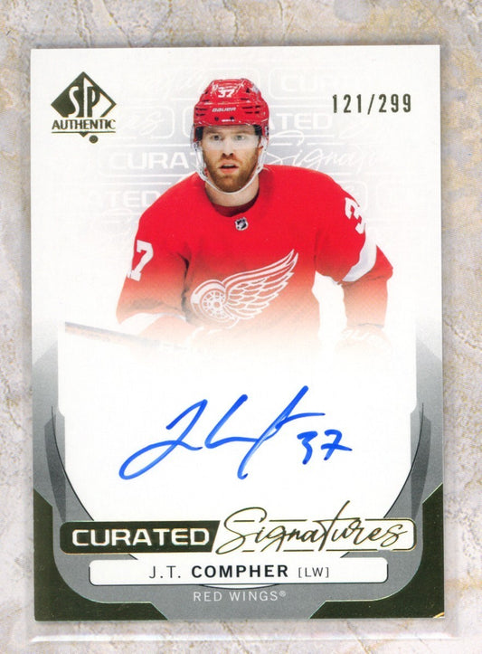 2024-25 Sp Authentic SP Authentic #SPC-JC J.T. Compher 299 Raw trading card