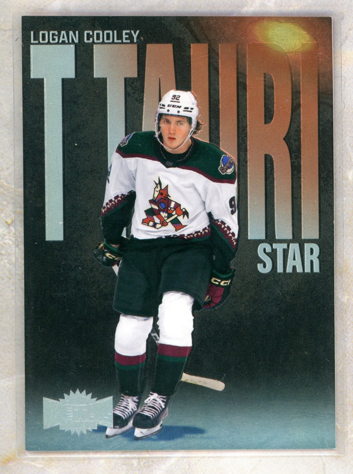 2023-24 Metal Universe Metal Universe #TTP10 Logan Cooley 199 Raw trading card