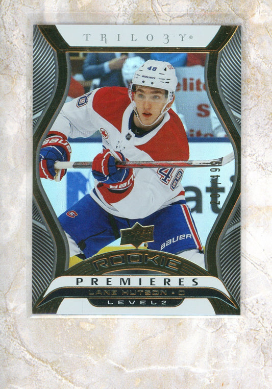 2024-25 Upper Deck Upper Deck #T8 Lane Hutson Canadians Raw trading card