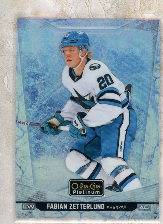2024-25 O-Pee-Chee Platinum O-Pee-Chee #55 Fabian Zetterlund 99 Raw trading card