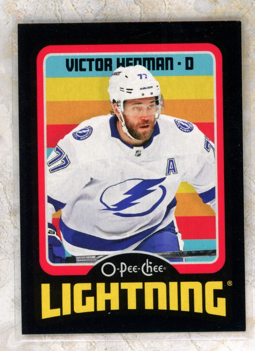 2024-25 O-Pee-Chee O-Pee-Chee #361 Victor Hedman 100 Raw trading card