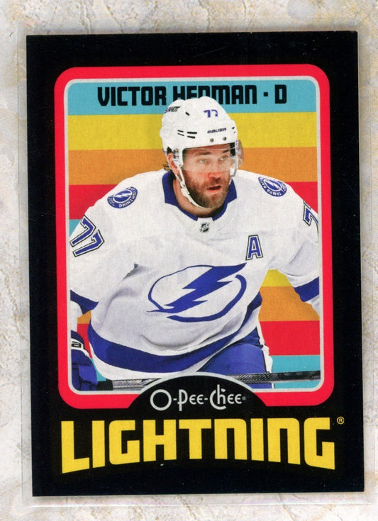 2024-25 O-Pee-Chee O-Pee-Chee #361 Victor Hedman 100 Raw trading card