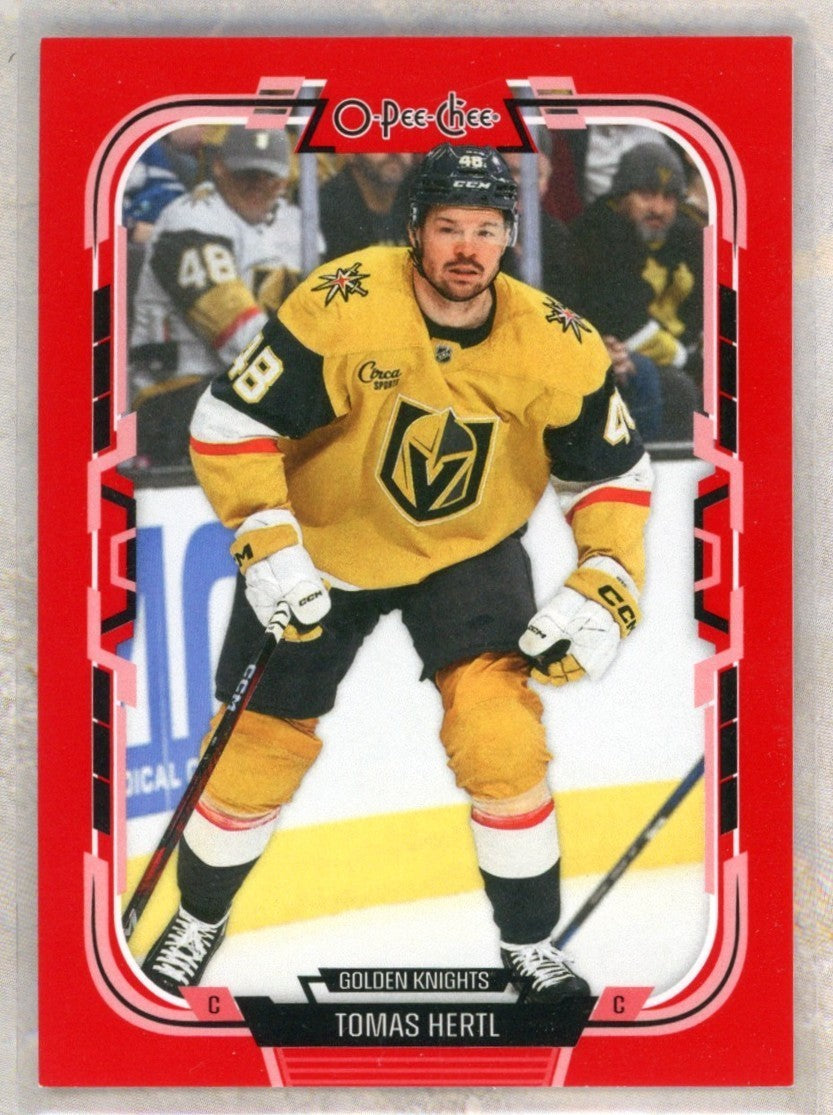 2025-26 O-Pee-Chee O-Pee-Chee #445 Tomas Hertl Raw trading card