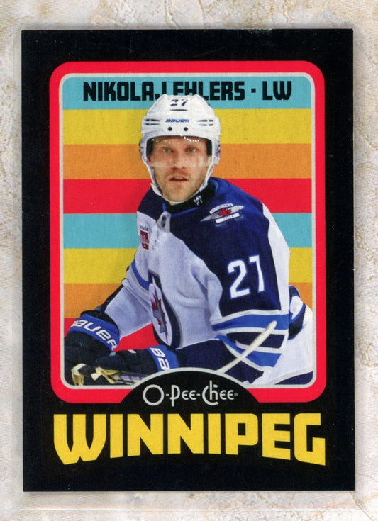 2024-25 O-Pee-Chee O-Pee-Chee #360 Nikolaj Ehlers 100 Raw trading card